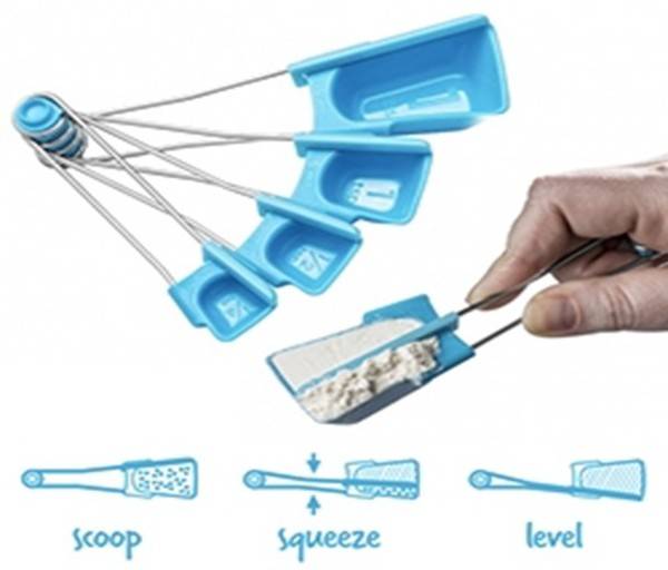 Набор мерных емкостей Dreamfarm Levoons белый