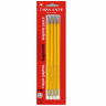 Набір простих олівців з гумкою Caran d'Ache Graphite HB (4 шт)