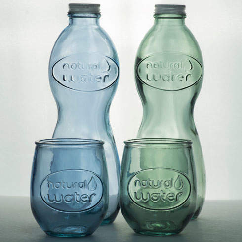 Пляшка з кришкою San Miguel WATER 1л Зелена