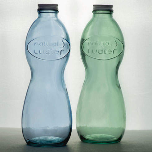 Пляшка з кришкою San Miguel WATER 1л Зелена