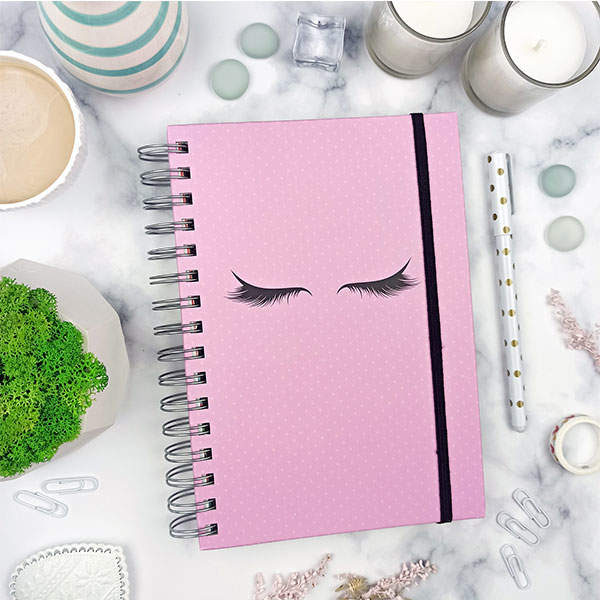 Планер на пружине MriyTaDiy Ресницы Розовый