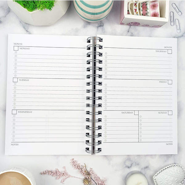 Планер на пружине MriyTaDiy Ресницы Розовый