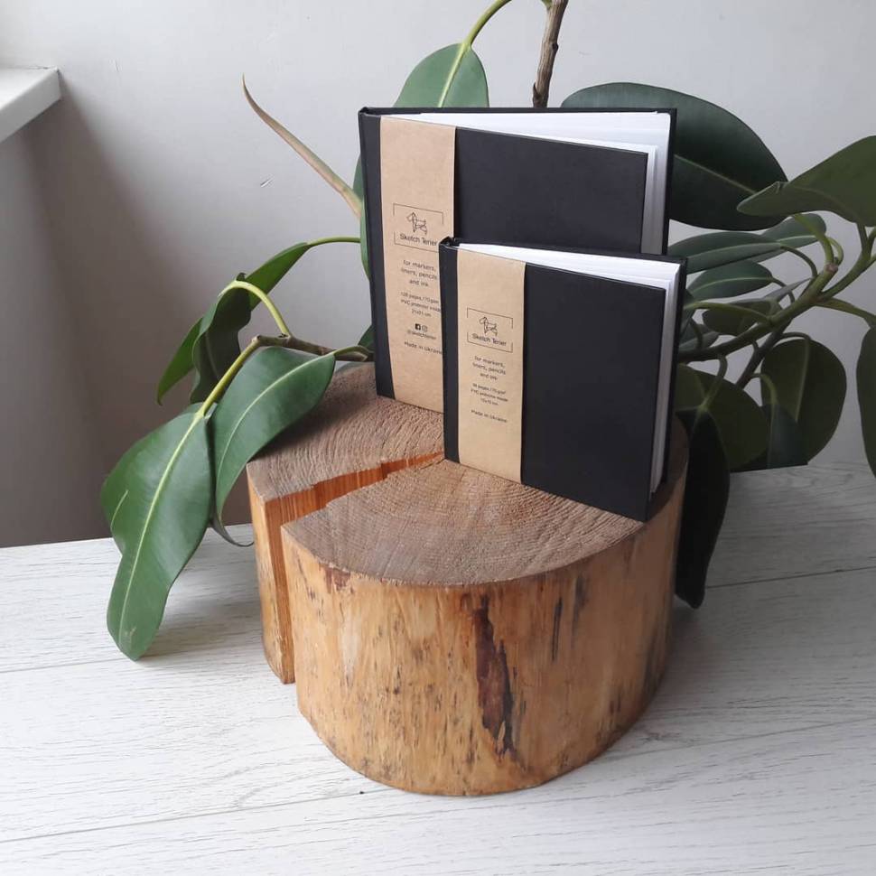 Скетчбук для акварели Sketch Terier 15 x 15 см