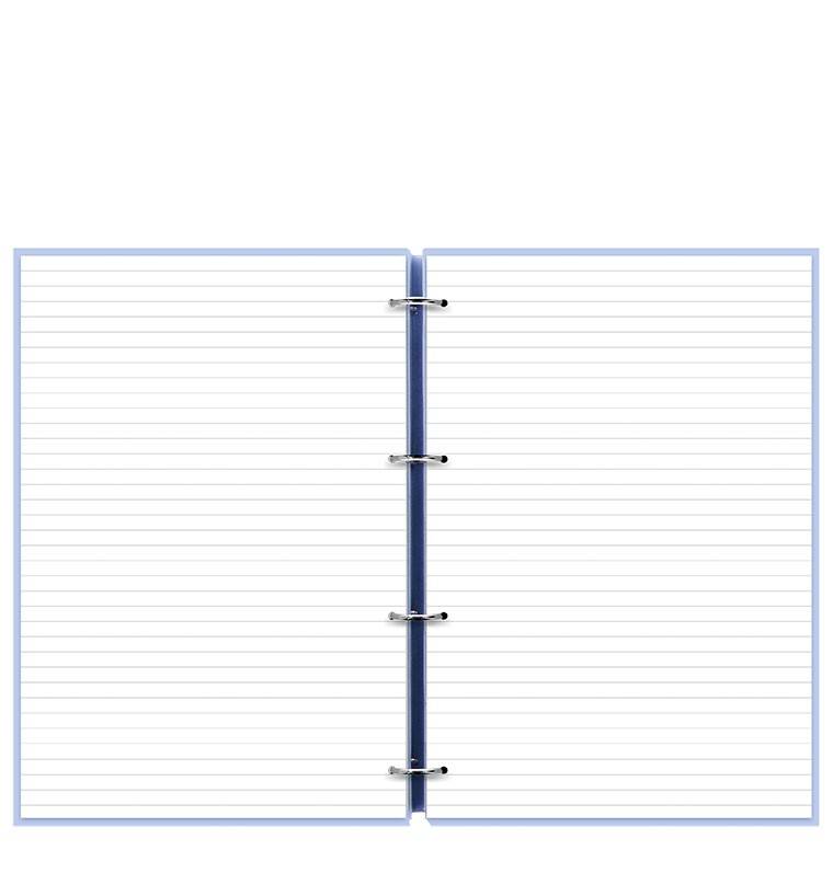 Організатор Filofax Clipbook A4 Classic Pastels Vista Blue (144007)