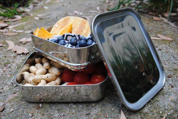 Ланч бокс металлический Cheeki Double Stracker (1 л)