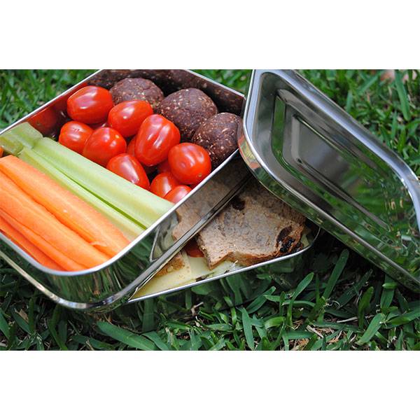 Ланч бокс металлический Cheeki Double Stracker (1 л)