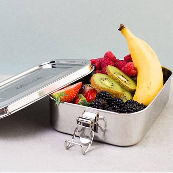 Ланч бокс металлический Cheeki Double Stracker (1 л)