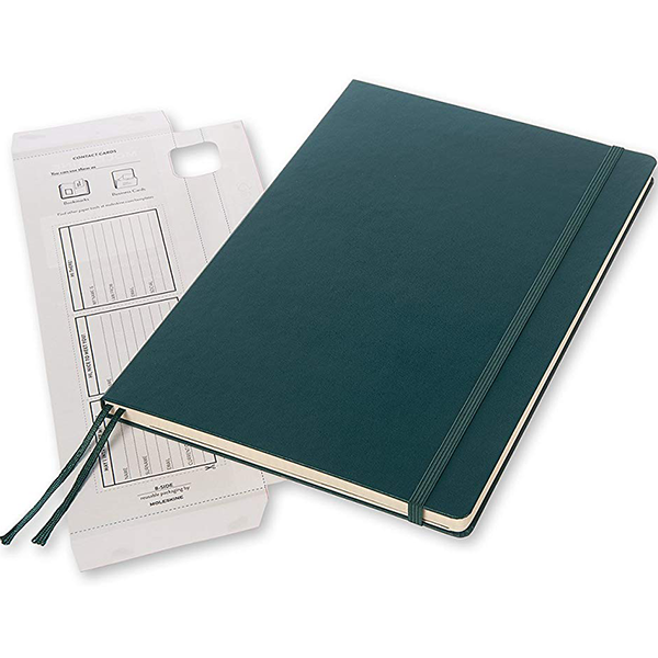 Великий блокнот Workbook Moleskine Чисті аркуші шавлія