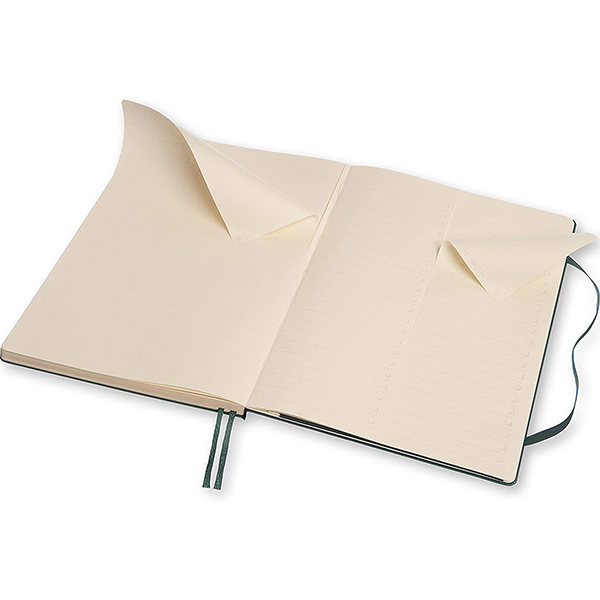 Великий блокнот Workbook Moleskine Чисті аркуші шавлія