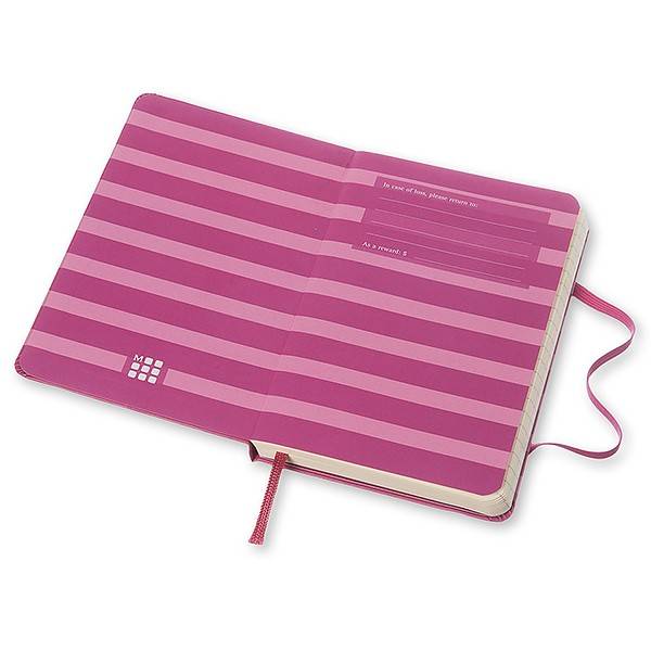 Карманный блокнот Moleskine Stripes Розовый