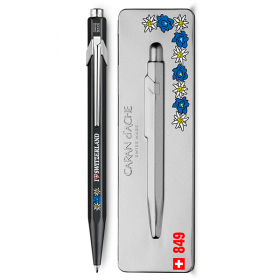 Ручка Caran d'Ache 849 Totally Swiss Edelweiss + подарочный футляр