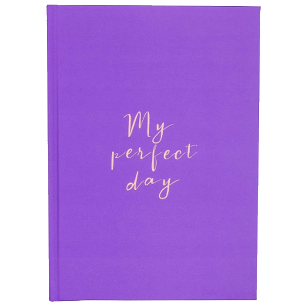 Ежедневник без дат My Perfect Day фиолетовый