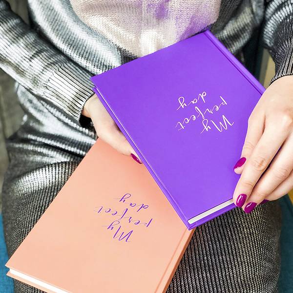 Ежедневник без дат My Perfect Day фиолетовый Ежедневник без дат My Perfect Day фиолетовый