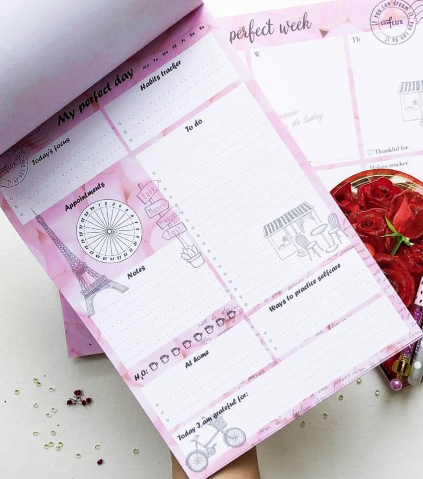 Отрывной ежедневник My Perfect Day Путешествия A5 62 листа