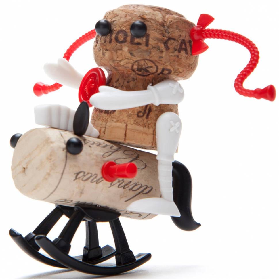 Набор украшений для пробки Monkey Business Horse Rocky Corkers Classics