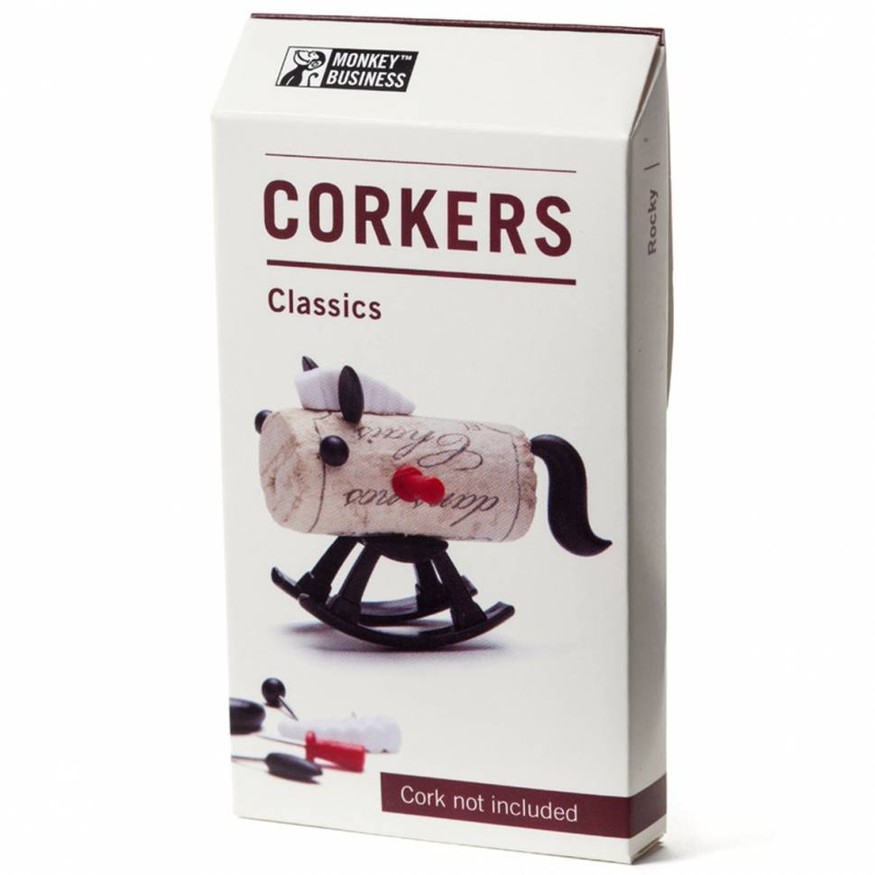 Набор украшений для пробки Monkey Business Horse Rocky Corkers Classics