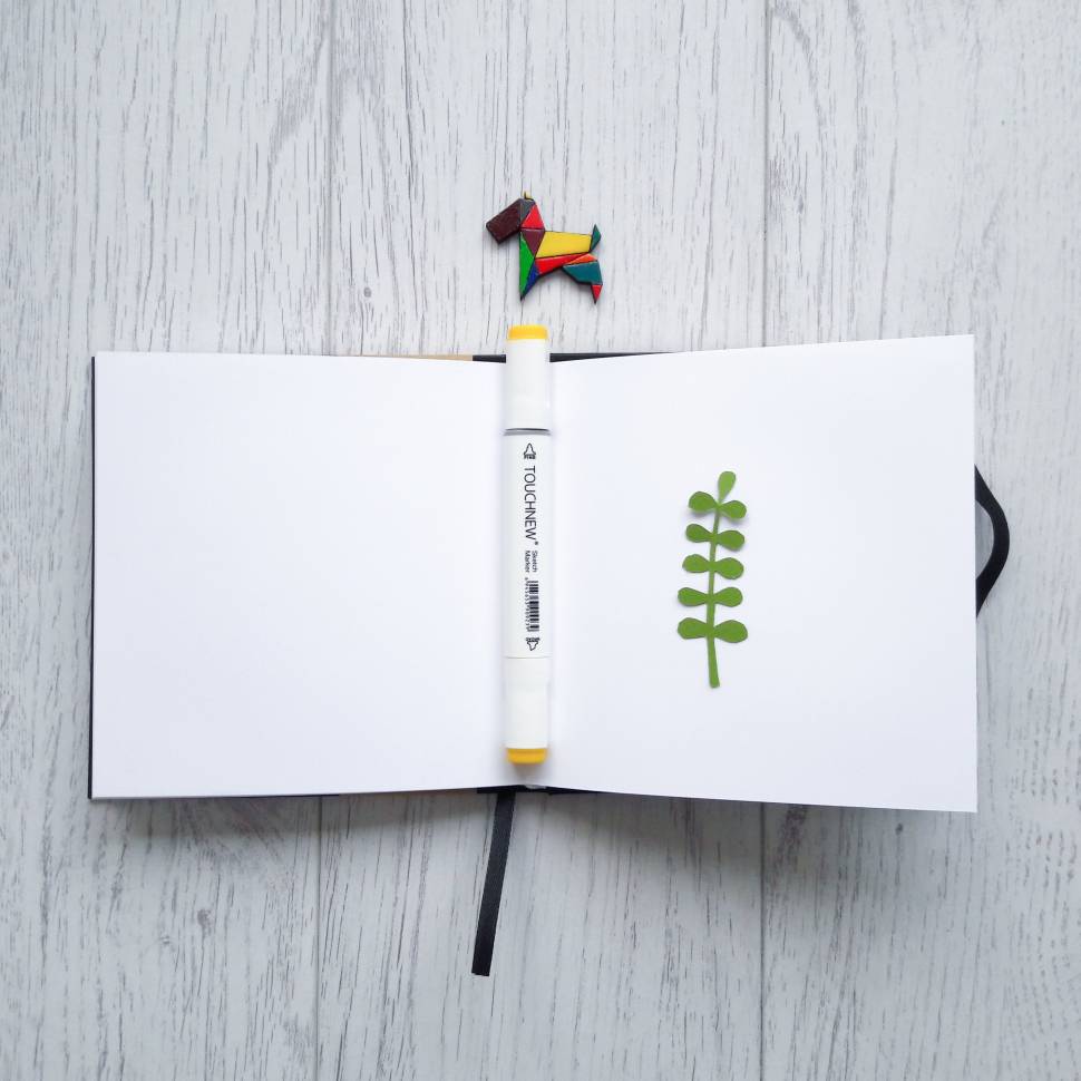 Скетчбук для маркерів Sketch Terier 15 x 15 см