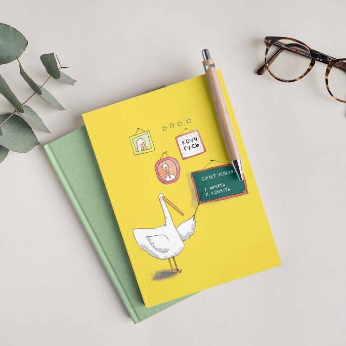 Блокнот Gifty Гусь Коуч