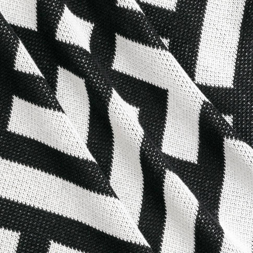 Плед из хлопка Woolkrafts Kross 140х200 см