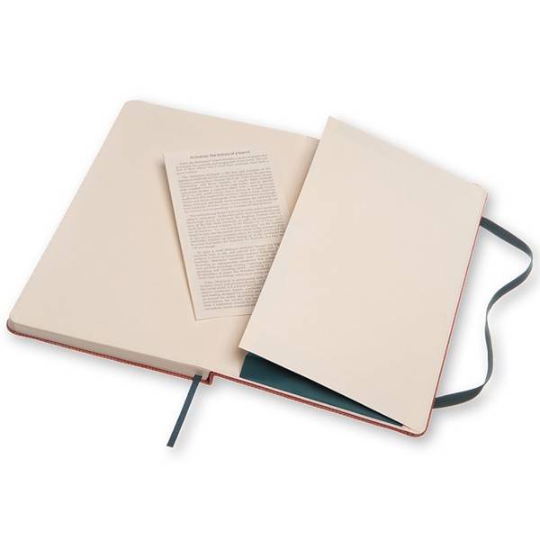 Средний блокнот Moleskine Blend Красный Канва