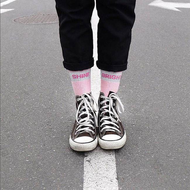 Носки высокие MySox Shine Bright