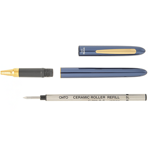 Керамическая ручка-роллер OHTO Words Синяя