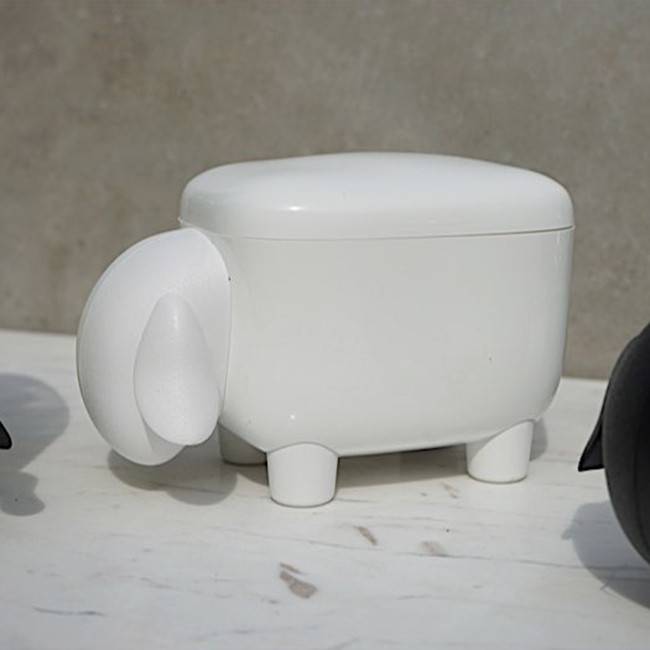 Контейнер Sheepshape Container Junior Qualy Білий