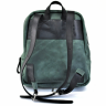Кожаный рюкзак AV2 Зеленый (P515)