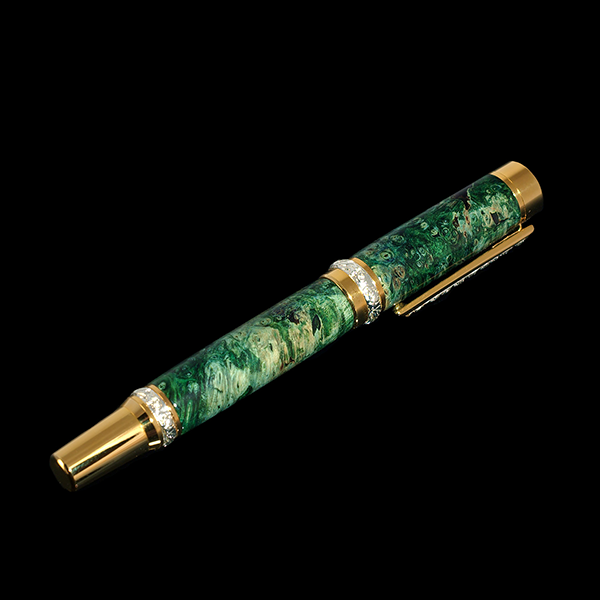 Авторская Ручка - роллер Kaminskiy Studio Кембридж Зеленый