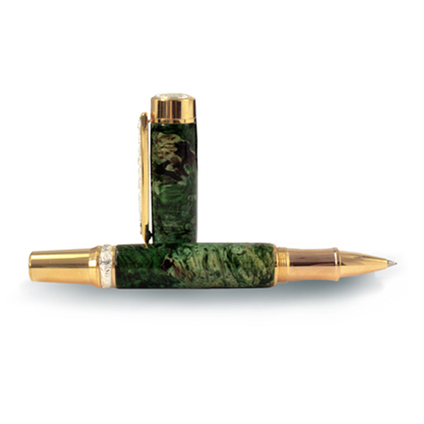 Авторская Ручка - роллер Kaminskiy Studio Кембридж Зеленый