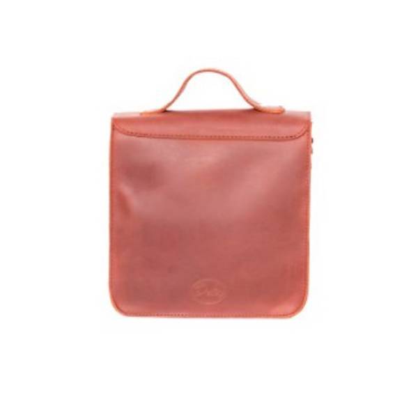 Кожаная сумка Эмануэль Dekey Коньяк