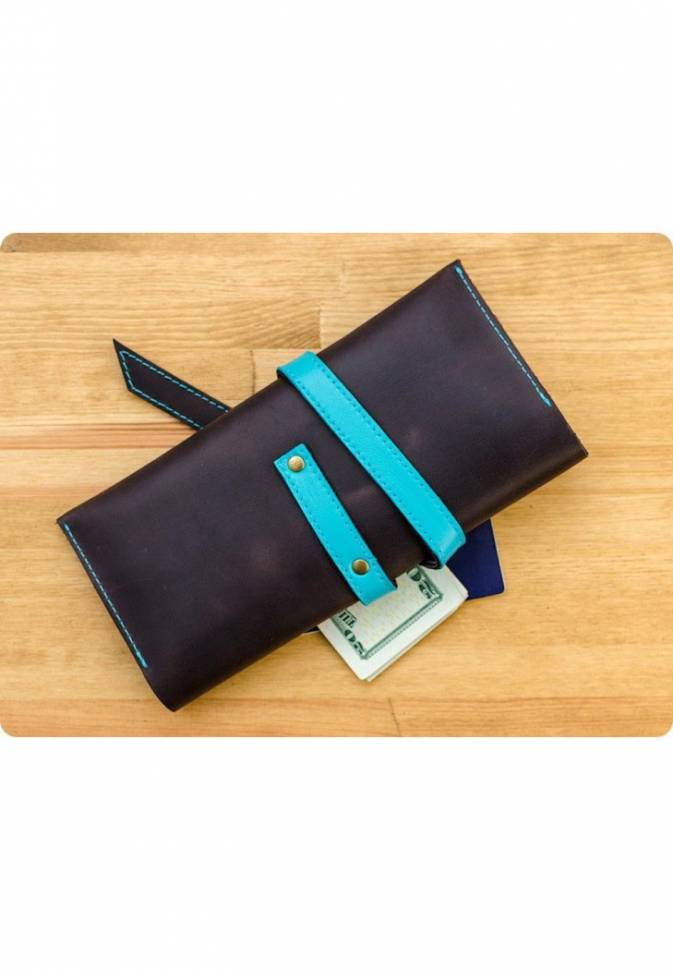 Шкіряний дорожній кейс BlankNote Горіх-Тіффані Коричневий