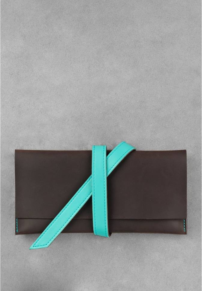 Шкіряний дорожній кейс BlankNote Горіх-Тіффані Коричневий