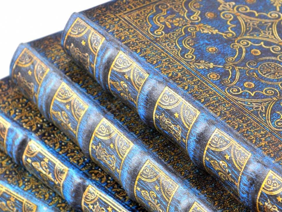 Великий блокнот Paperblanks Еквінокс Лазурний Лінія