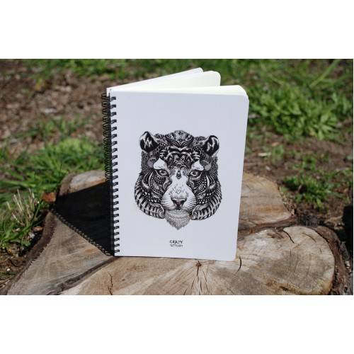 Скетчбук Crazy Sketches Tiger 100 г /м2 Скетчбук Crazy Sketches Tiger 100 г /м2