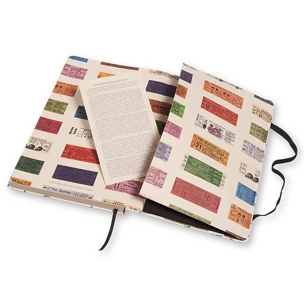 Средний блокнот Moleskine Beatles в подарочной упаковке Линия