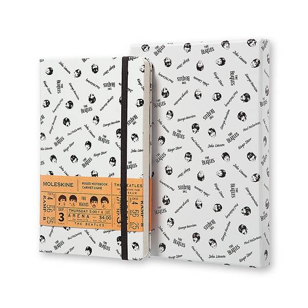 Средний блокнот Moleskine Beatles в подарочной упаковке Линия