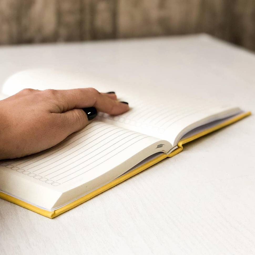 Блокнот My Perfect Day Classic желтый