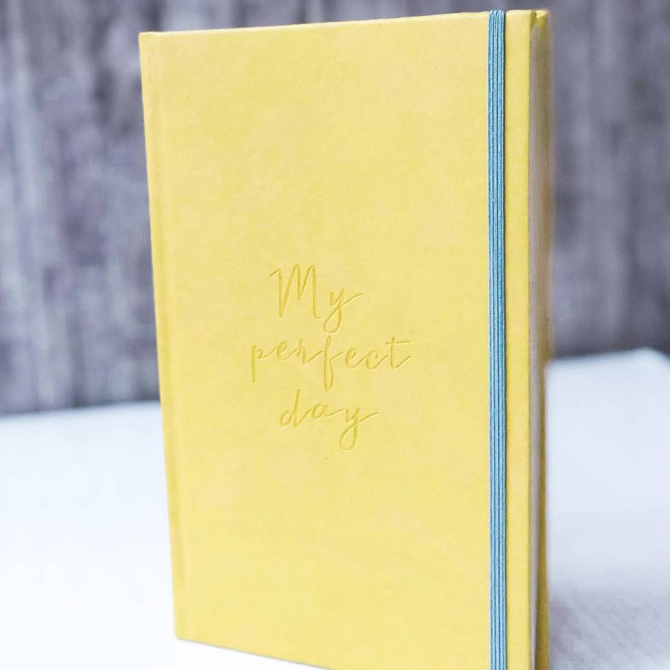 Блокнот My Perfect Day Classic желтый