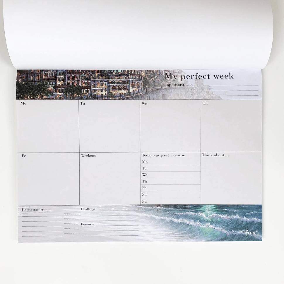 Відривний тижневик My Perfect Day Море A4 52 листа