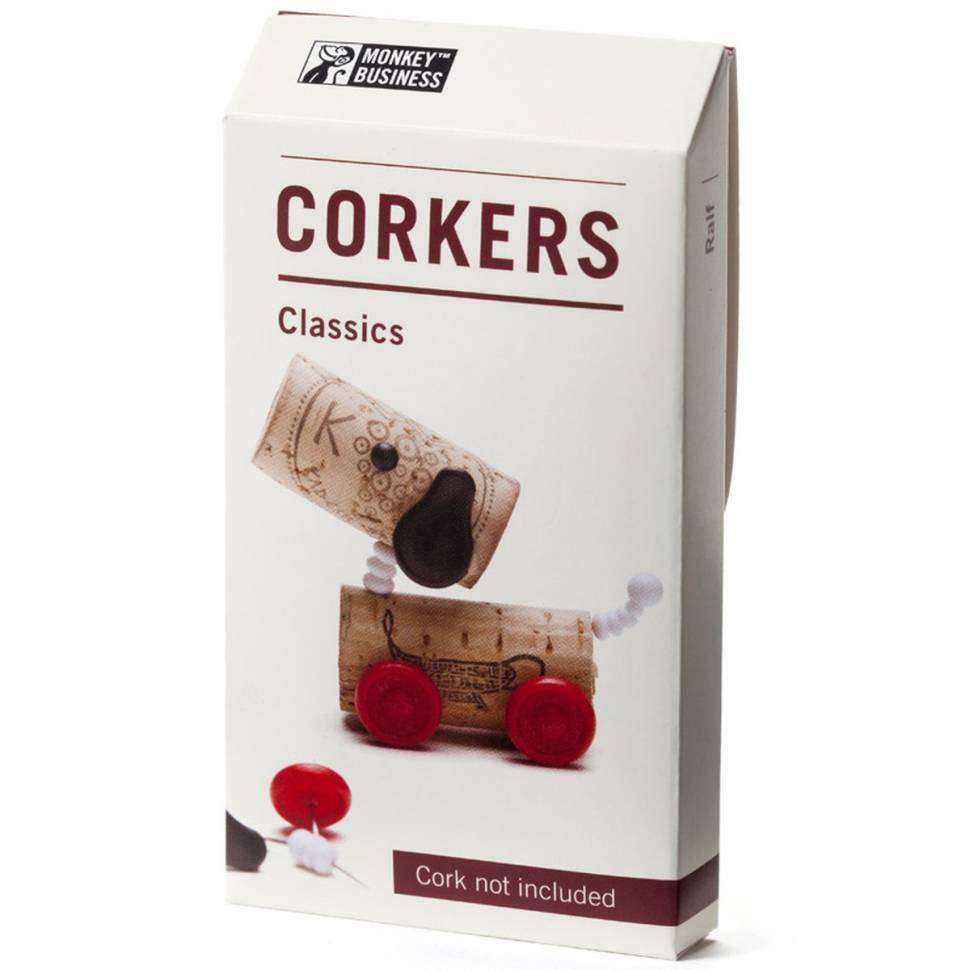 Набор украшений для пробки Monkey Business Dog Ralf Corkers Classics