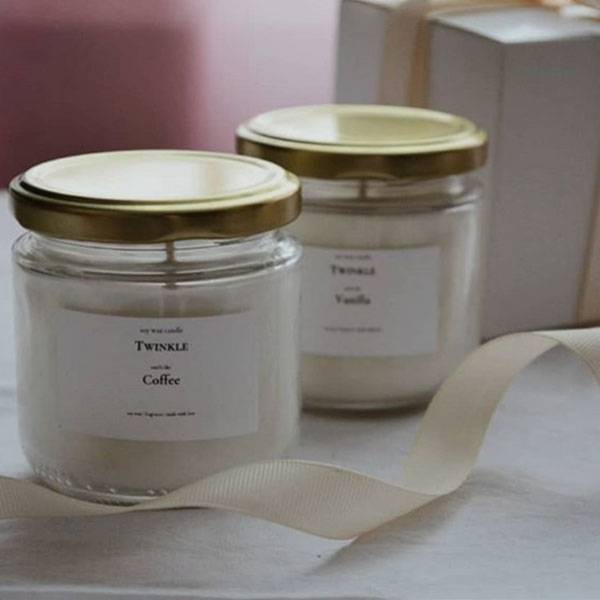 Аромасвеча Twinkle Coffee Деревянный фитиль