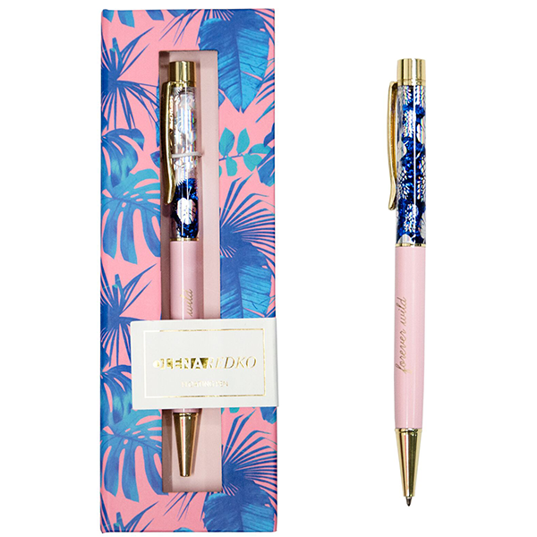 Ручка шариковая Tropical в подарочной коробке Olena Redko