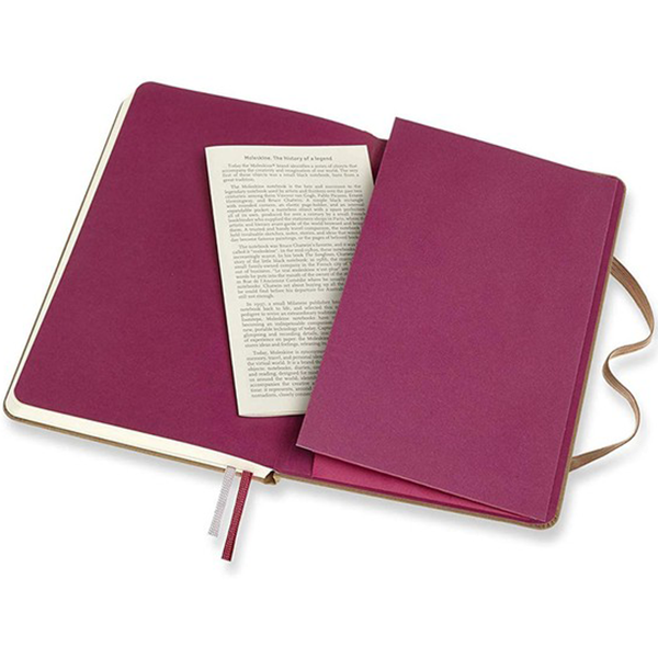 Середній блокнот Moleskine Two-Go Бежевий Лінія /Чисті аркуші