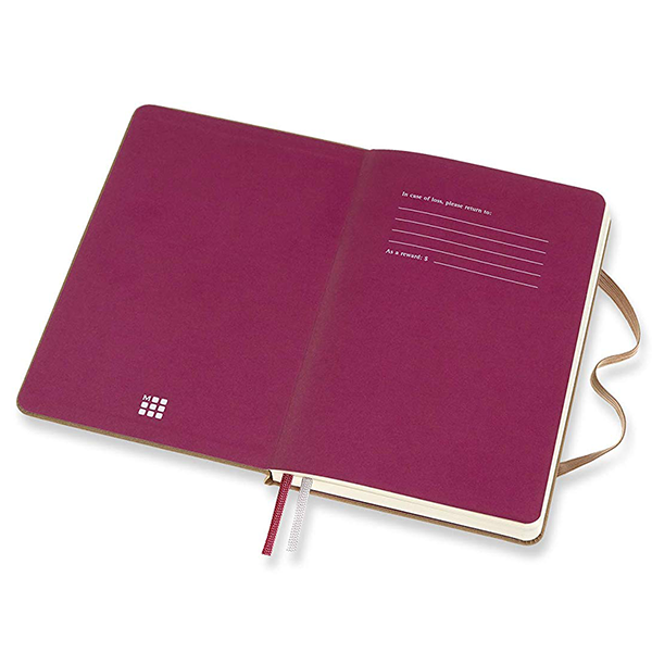 Середній блокнот Moleskine Two-Go Бежевий Лінія /Чисті аркуші