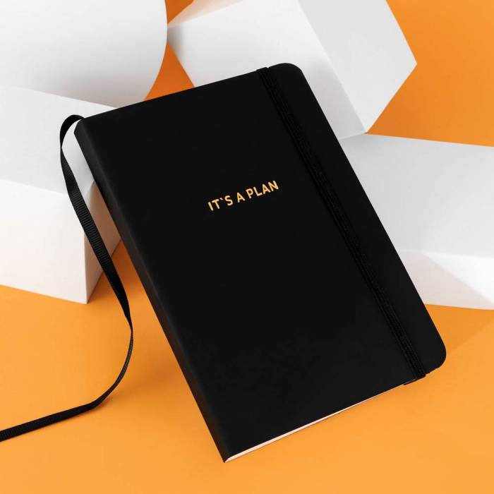 Планер Gifty It's a Plan Черный