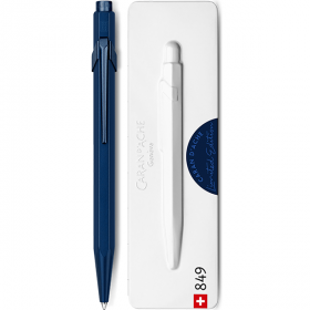 Ручка Caran d'Ache 849 Claim Your Style Монохром Синяя + box