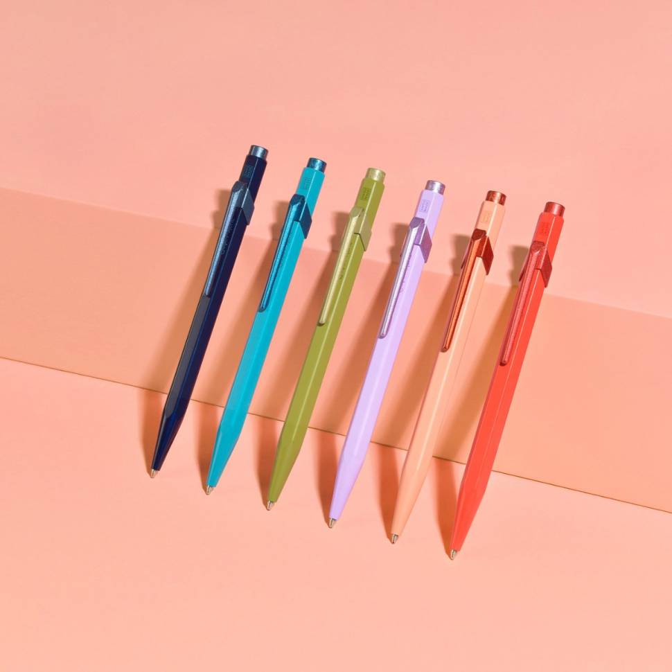 Ручка Caran d'Ache 849 Claim Your Style Монохром Синяя + box