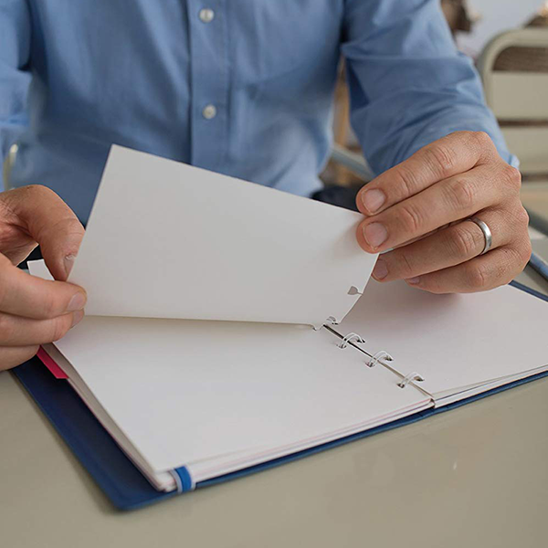 Бланки для блокнота Filofax Classic A4 Чистые листы (162451)