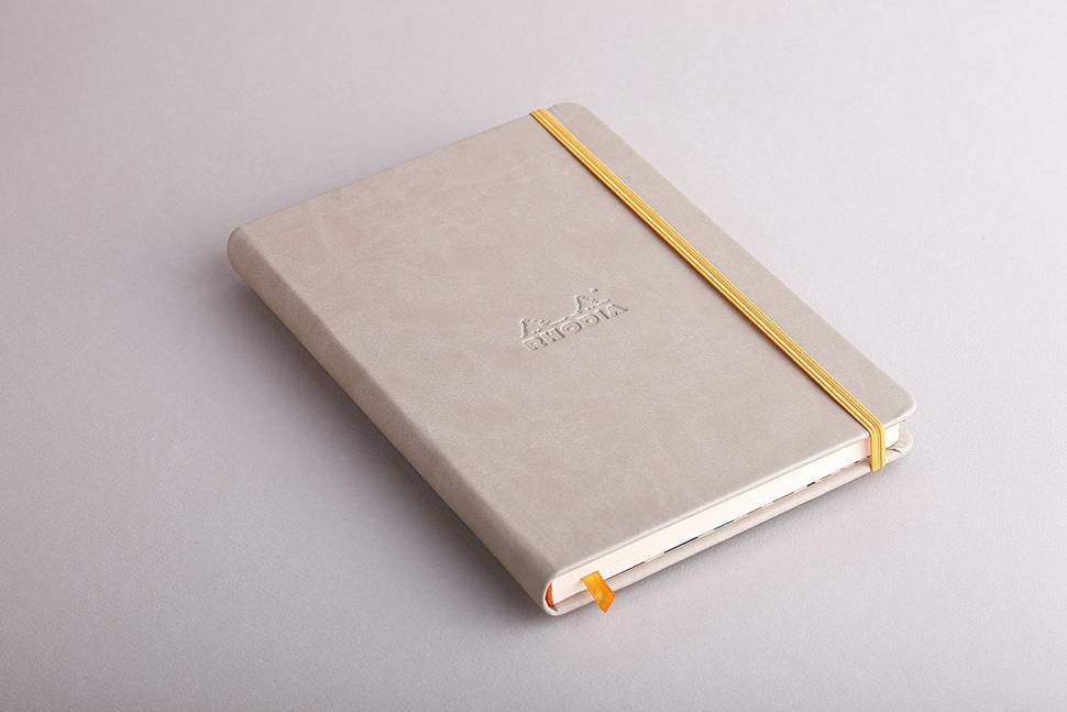 Блокнот Rhodia Rhodiarama салатовый А5 в линию 